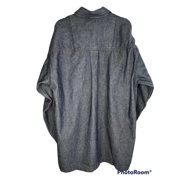 History Iceberg Denim Jean Trucker Jacket Italy Size XL - Picture 2 of 10